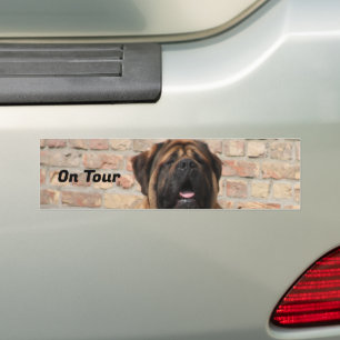 Autocollant De Voiture Mastiff dogue anglais fête des pères
