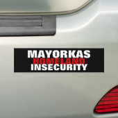 Autocollant De Voiture MAYORKAS Directeur Sécurité intérieure (En voiture)