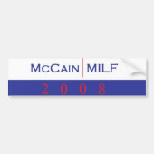 Autocollant De Voiture McCain/adhésif pour pare-chocs (Devant)