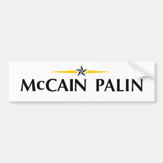 Autocollant De Voiture MCCAIN PALIN Bumpersticker
