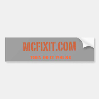 Autocollant De Voiture McFix il adhésif pour pare-chocs