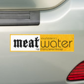 Autocollant De Voiture MeatWater Bumpersticker (En voiture)