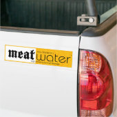 Autocollant De Voiture MeatWater Bumpersticker (Sur camion)