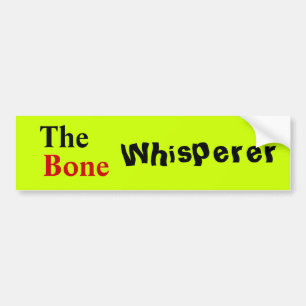 Autocollant De Voiture Médecin orthopédique "le Whisperer d'os "