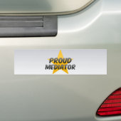 Autocollant De Voiture Médiateur fier (En voiture)
