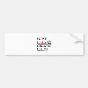 Autocollant De Voiture Meilleur chirurgien orthopédique au monde