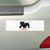 Autocollant De Voiture Meow (En voiture)
