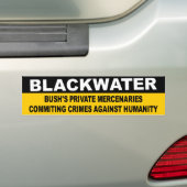 Autocollant De Voiture mercenaires de blackwater (En voiture)