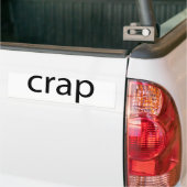 Autocollant De Voiture Merde (Sur camion)