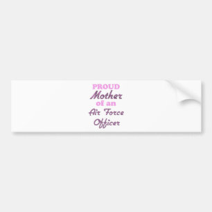 Autocollant De Voiture Mère fière d'un dirigeant d'Armée de l'Air