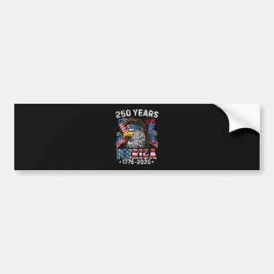 Autocollant De Voiture Merica 250 Anniversaire USA 250 Ans