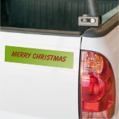Autocollant De Voiture Merry christmas (Sur camion)