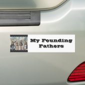 Autocollant De Voiture Mes pères fondateurs (En voiture)