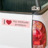 Autocollant De Voiture Message d'attitude (Sur camion)
