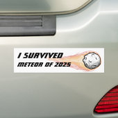 Autocollant De Voiture Meteor 2025 bumper sticker (En voiture)