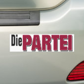 Autocollant De Voiture Meurent le logo de Partei (En voiture)