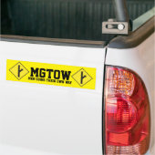 Autocollant De Voiture MGTOW - Hommes faisant à leur guise (Sur camion)