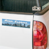 Autocollant De Voiture Miami Skyline (Sur camion)