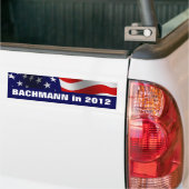 Autocollant De Voiture Michele Bachmann en 2012 (Sur camion)