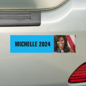 AUTOCOLLANT DE VOITURE MICHELLE 2024 (En voiture)