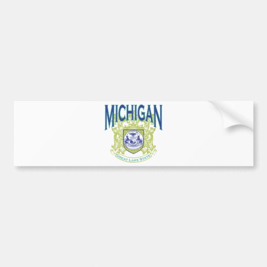 Autocollant De Voiture Michigan (Devant)
