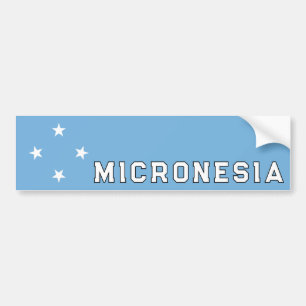 Autocollant De Voiture Micronésie