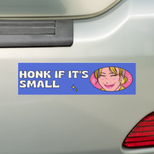 Autocollant De Voiture Miel si c'est petit, drôle