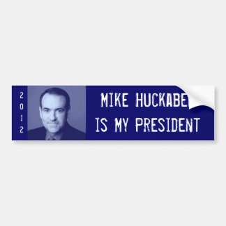 Autocollant De Voiture Mike Huckabee est mon président