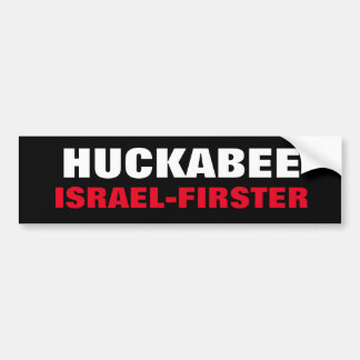 Autocollant De Voiture Mike Huckabee Israel Firster Traitor USA Pollard