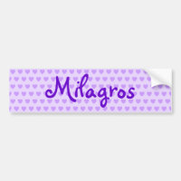 Milagros en violet
