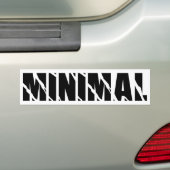 Autocollant De Voiture minimal (En voiture)