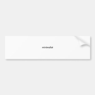 Autocollant De Voiture minimaliste