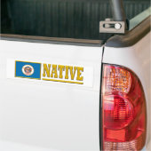 Autocollant De Voiture Minnesota (Sur camion)