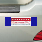 Autocollant De Voiture Minuteman PAC (En voiture)
