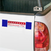 Autocollant De Voiture Minuteman PAC (Sur camion)