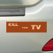 AUTOCOLLANT DE VOITURE MISE À MORT, VOTRE, TV (En voiture)