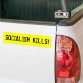 AUTOCOLLANT DE VOITURE MISES À MORT DE SOCIALISME ! (Sur camion)