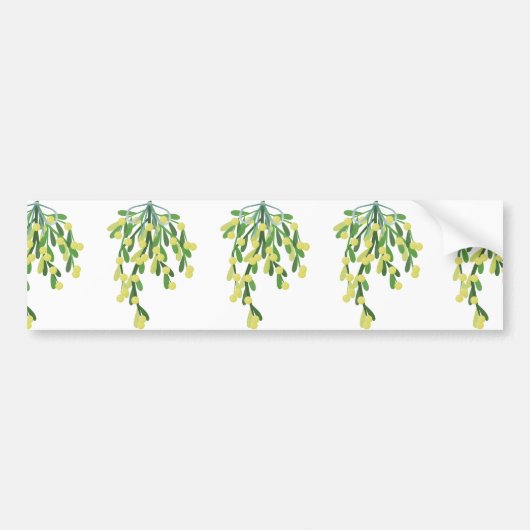 Autocollant De Voiture mistletoe de Noël (Devant)