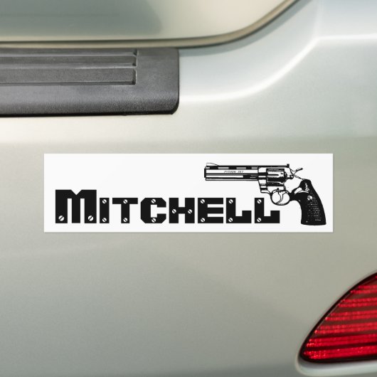 Autocollant De Voiture Mitchell ! (En voiture)