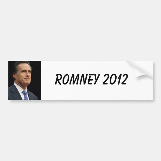 Autocollant De Voiture Mitt Romney (Devant)