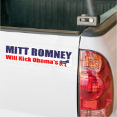 Autocollant De Voiture Mitt Romney 2012 (Sur camion)