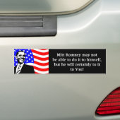 Autocollant De Voiture Mitt Romney Bumpersticker (En voiture)