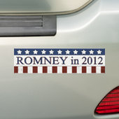 Autocollant De Voiture Mitt Romney en 2012 (En voiture)