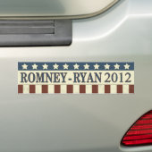 Autocollant De Voiture Mitt Romney Paul Ryan en 2012 (En voiture)
