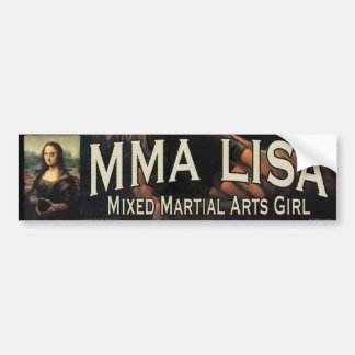 Autocollant De Voiture MIXED MARTIAL ART Lisa