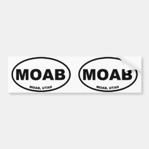 AUTOCOLLANT DE VOITURE MOAB