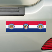 Autocollant De Voiture Modèle de drapeau d'État du Missouri (En voiture)