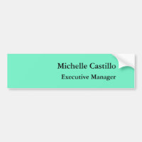 Moderne Plat Professionnel Minimaliste Vert bleu
