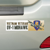 Autocollant De Voiture Mohawk de vétéran du Vietnam (En voiture)