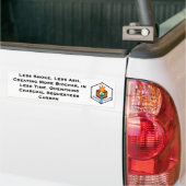 Autocollant De Voiture Moins de séquestres de cendres carbone (Sur camion)